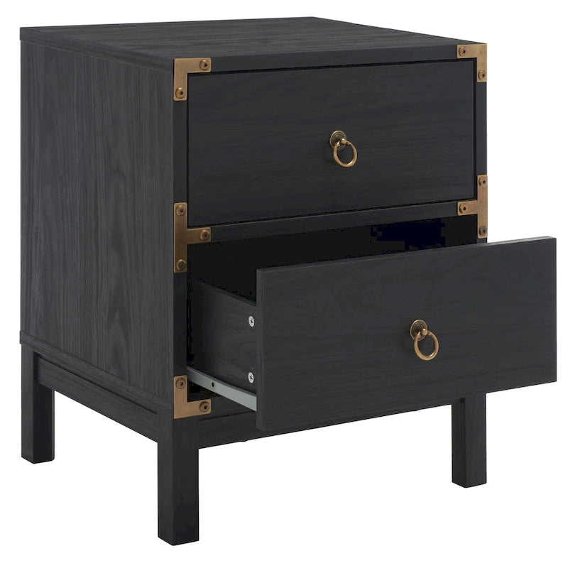 SAFAVIEH Zaria 2-Drawer Nightstand