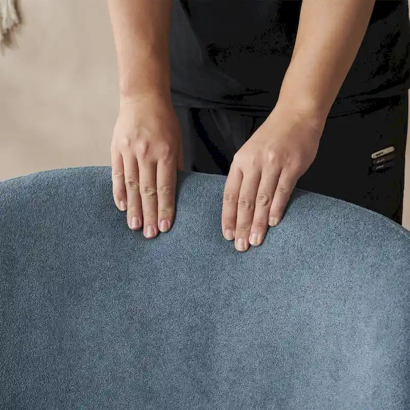 Christopher Knight Home - Eliana Modern Teddy Fabric Accent Chair with Curved Backrest and Legs