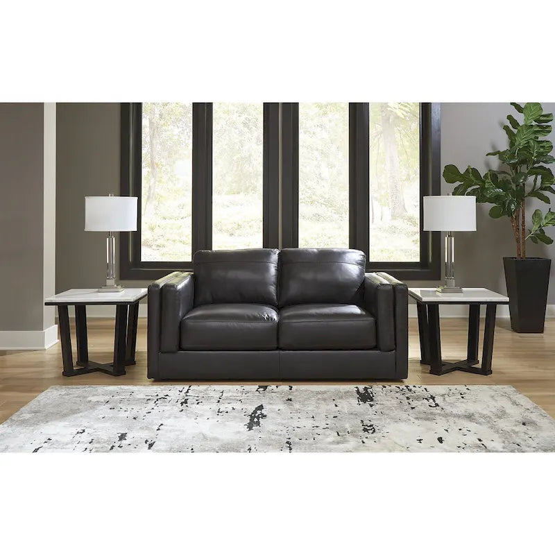 Signature Design by Ashley Amiata Brown 2-Piece Upholstery Package - 96 W x 41 D x 35 H