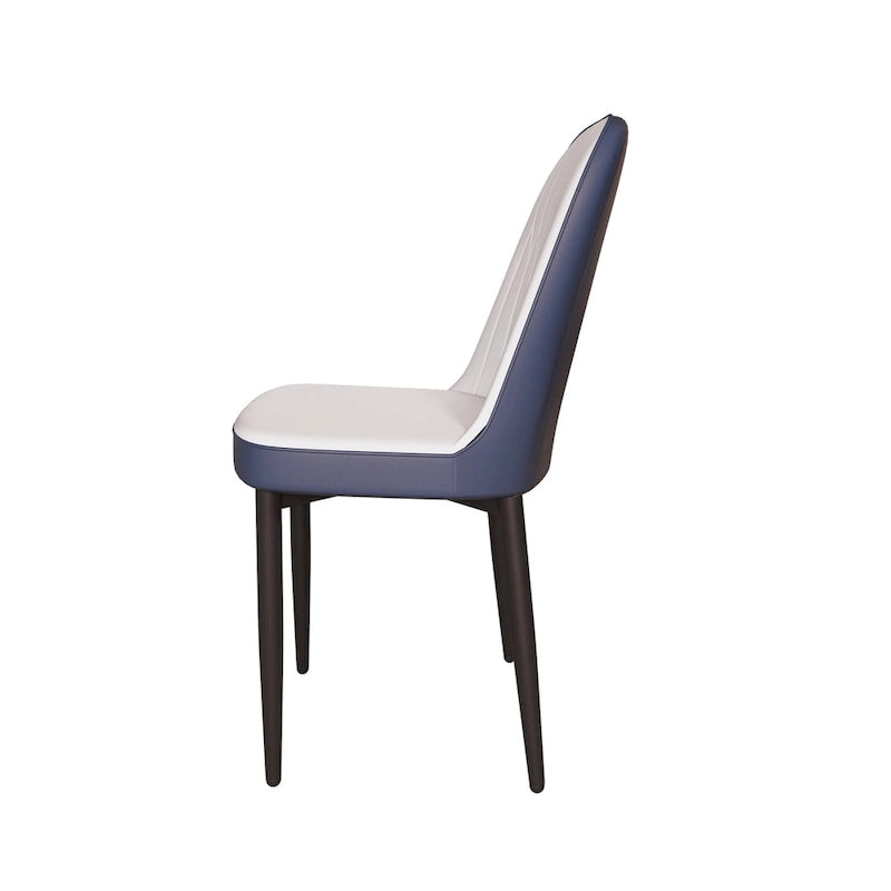 Set Of 4 Dining Chair with Metal Leg