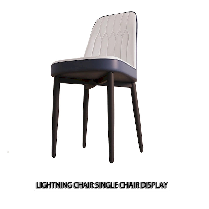Set Of 4 Dining Chair with Metal Leg
