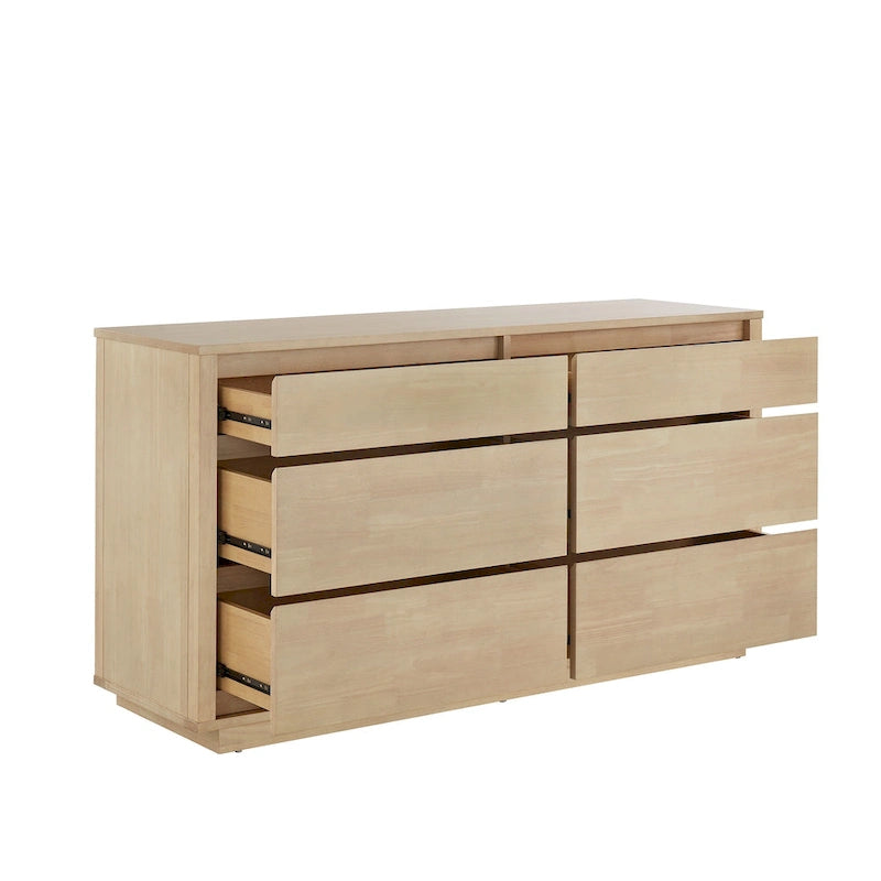 Ingleside Danish-inspired 6-Drawer Dresser by iNSPIRE Q Modern