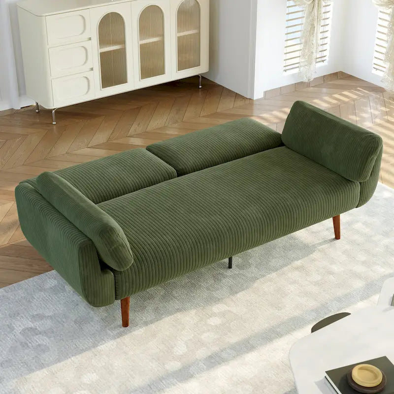 Convertible Sleeper Sofa Futon Sofa Bed Recliner Lounge For Living Room