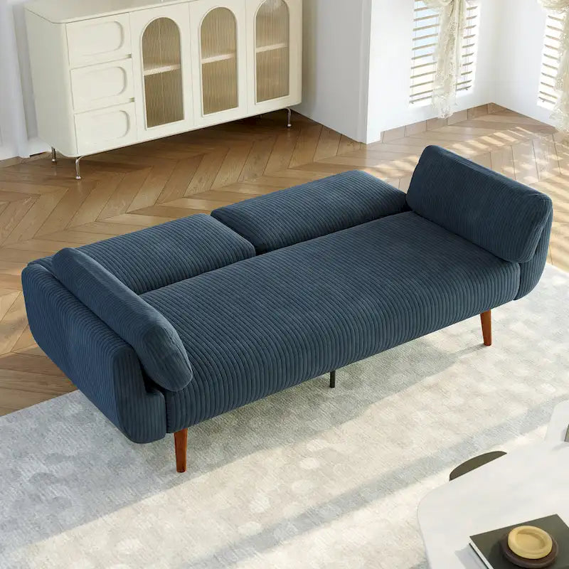Convertible Sleeper Sofa Futon Sofa Bed Recliner Lounge For Living Room