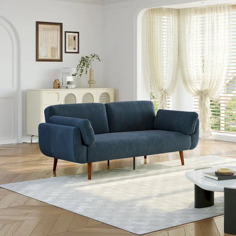 Convertible Sleeper Sofa Futon Sofa Bed Recliner Lounge For Living Room