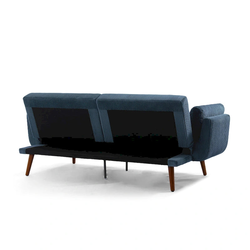 Convertible Sleeper Sofa Futon Sofa Bed Recliner Lounge For Living Room