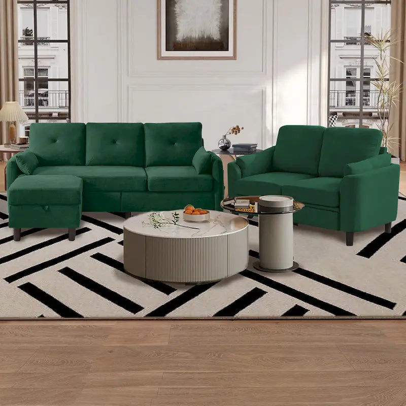 3 Piece Living Room Sets