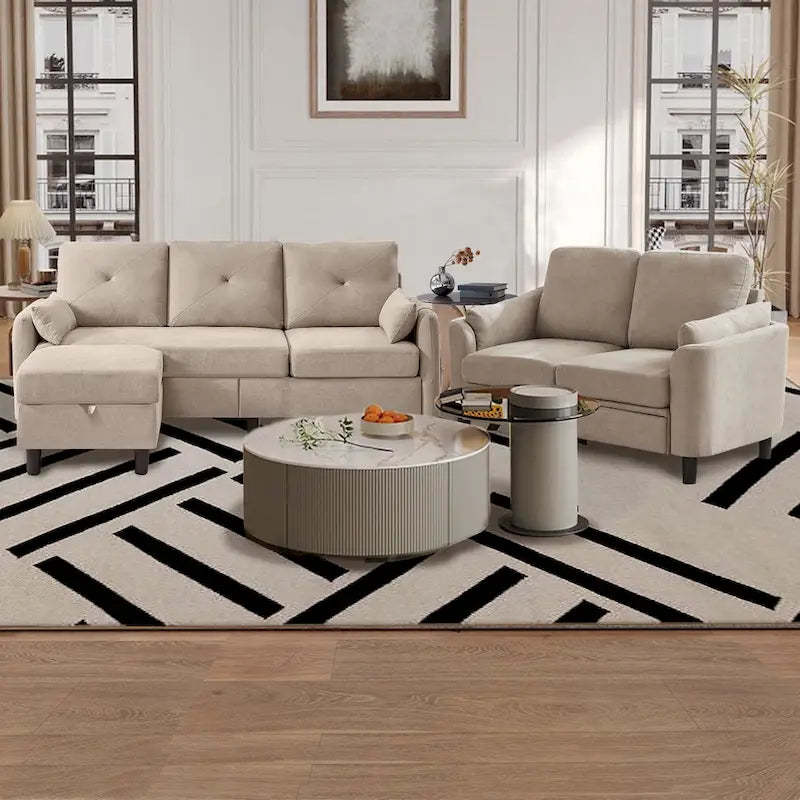 3 Piece Living Room Sets