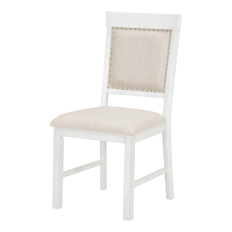5-Piece Wooden Dining Table Set with Extendable Table & 4 Chairs