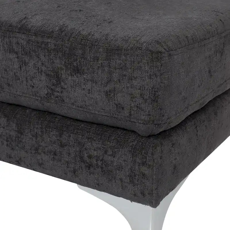 Beamon Contemporary Fabric Chaise Lounge by Christopher Knight Home - 69.00 L x 29.00 W x 30.00 H