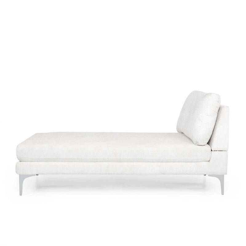 Beamon Contemporary Fabric Chaise Lounge by Christopher Knight Home - 69.00 L x 29.00 W x 30.00 H