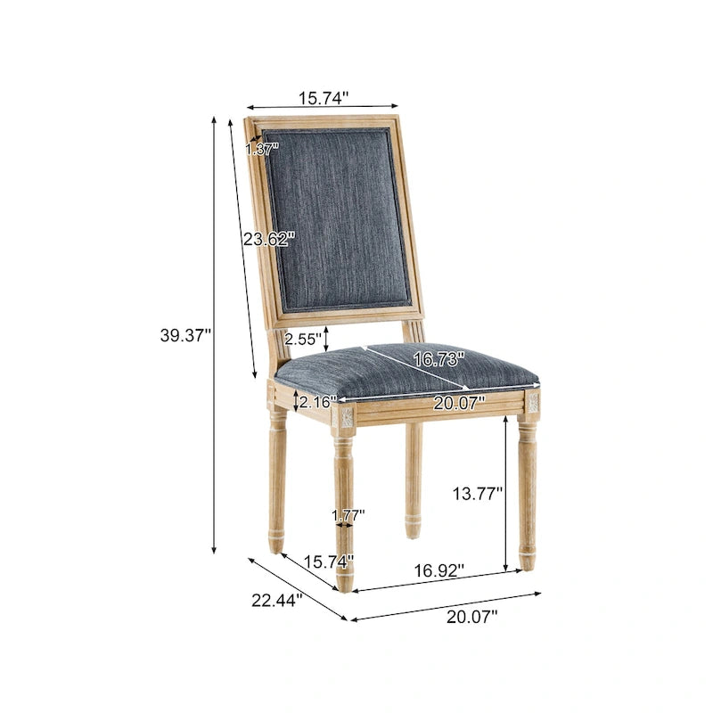 Regina Wood Upholstered Dining Chair by Christopher Knight Home