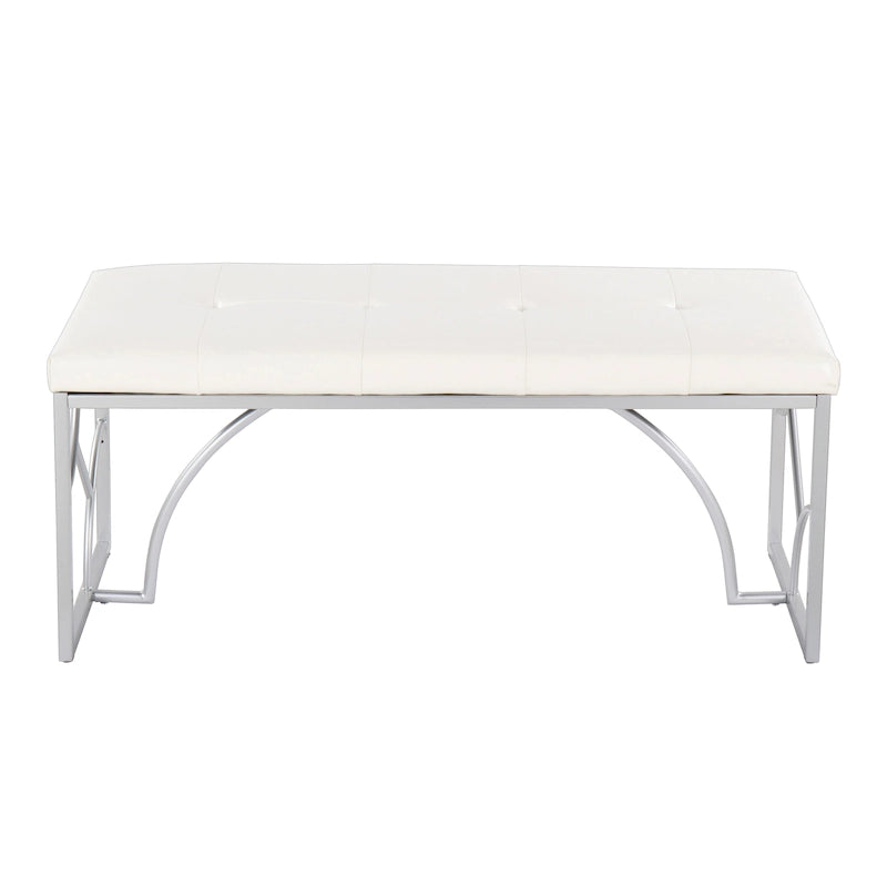 Silver Orchid Loretta Bench