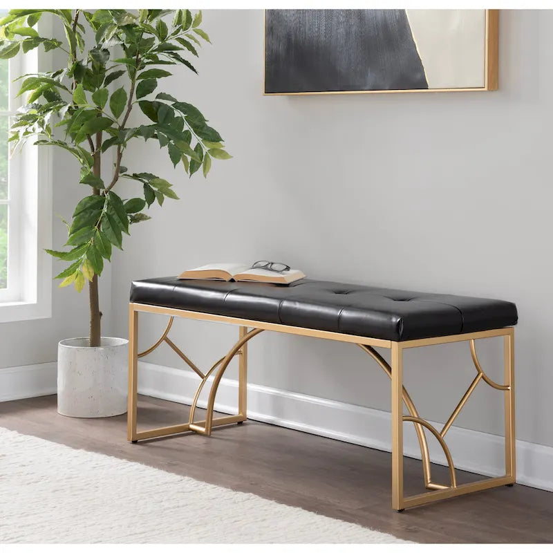 Silver Orchid Loretta Bench