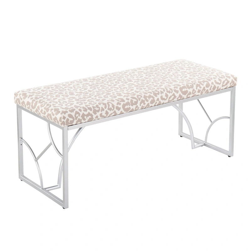 Silver Orchid Loretta Bench