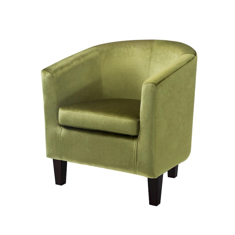 Copper Grove Broadway Velvet Upholstered Tub Chair