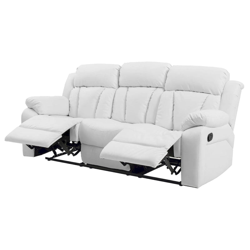 Daria Faux Leather Reclining Sofa