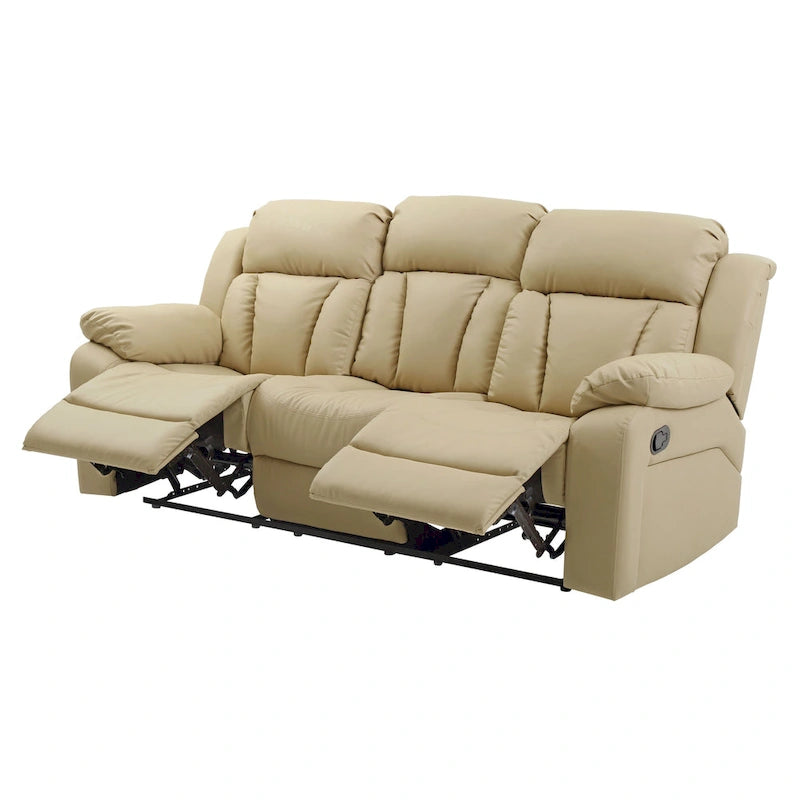 Daria Faux Leather Reclining Sofa