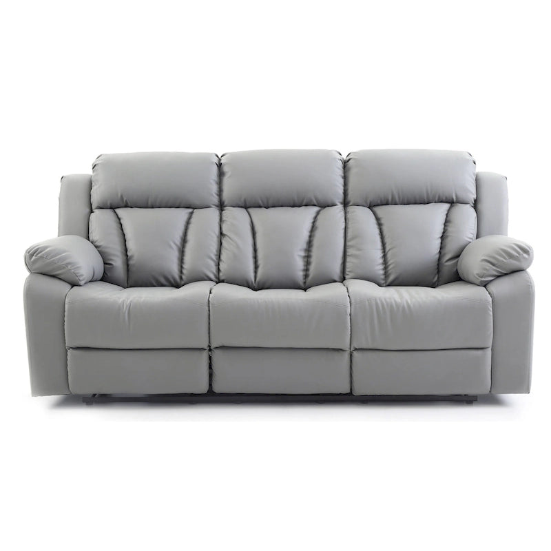 Daria Faux Leather Reclining Sofa
