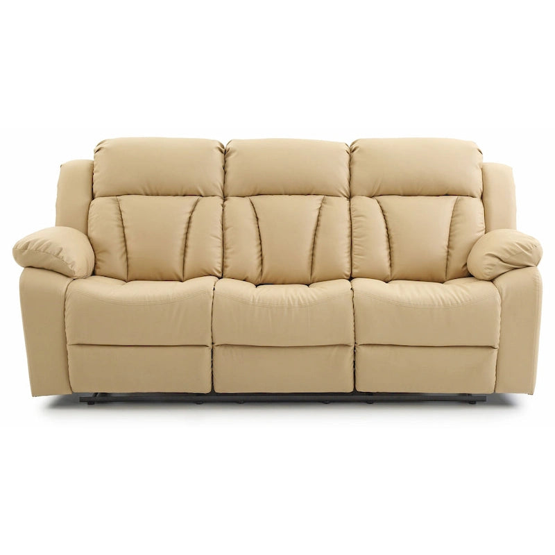 Daria Faux Leather Reclining Sofa