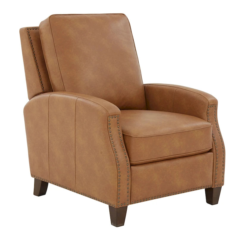 Julian Faux Leather Push Back Recliner by Greyson Living