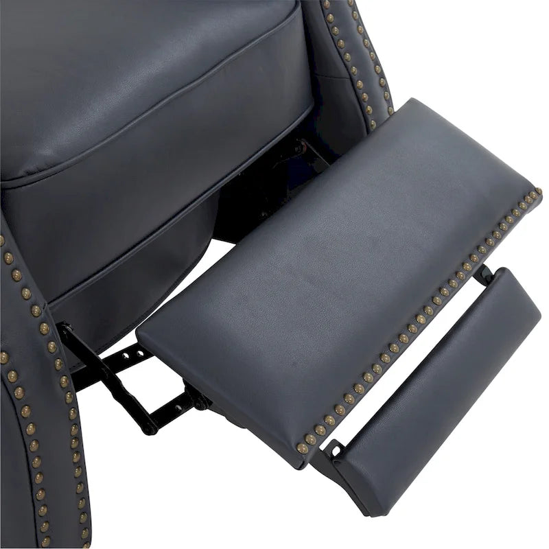 Julian Faux Leather Push Back Recliner by Greyson Living