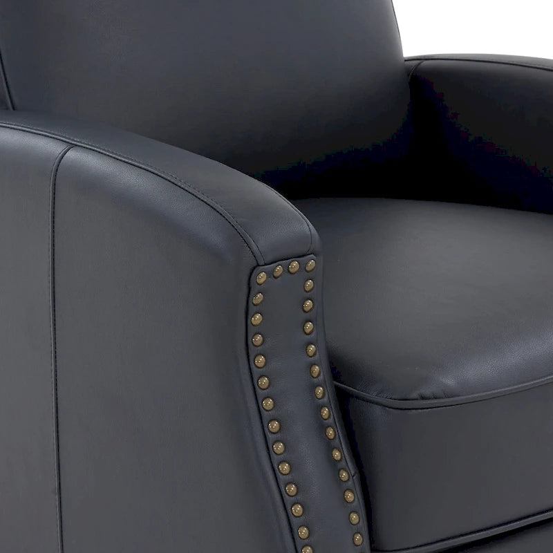 Julian Faux Leather Push Back Recliner by Greyson Living