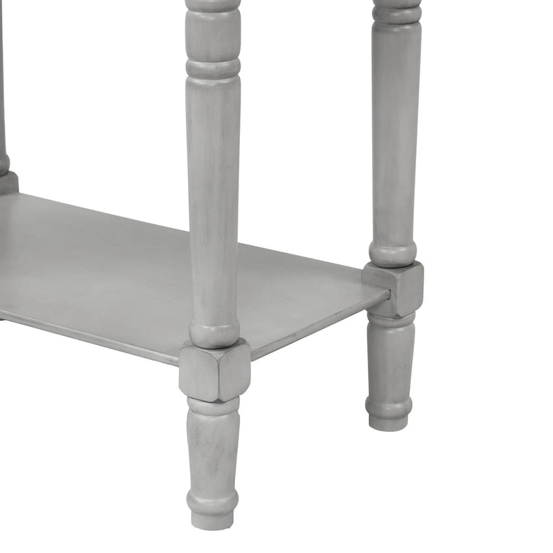 Copper Grove Colby 3-drawer Console Table with Bottom Shelf
