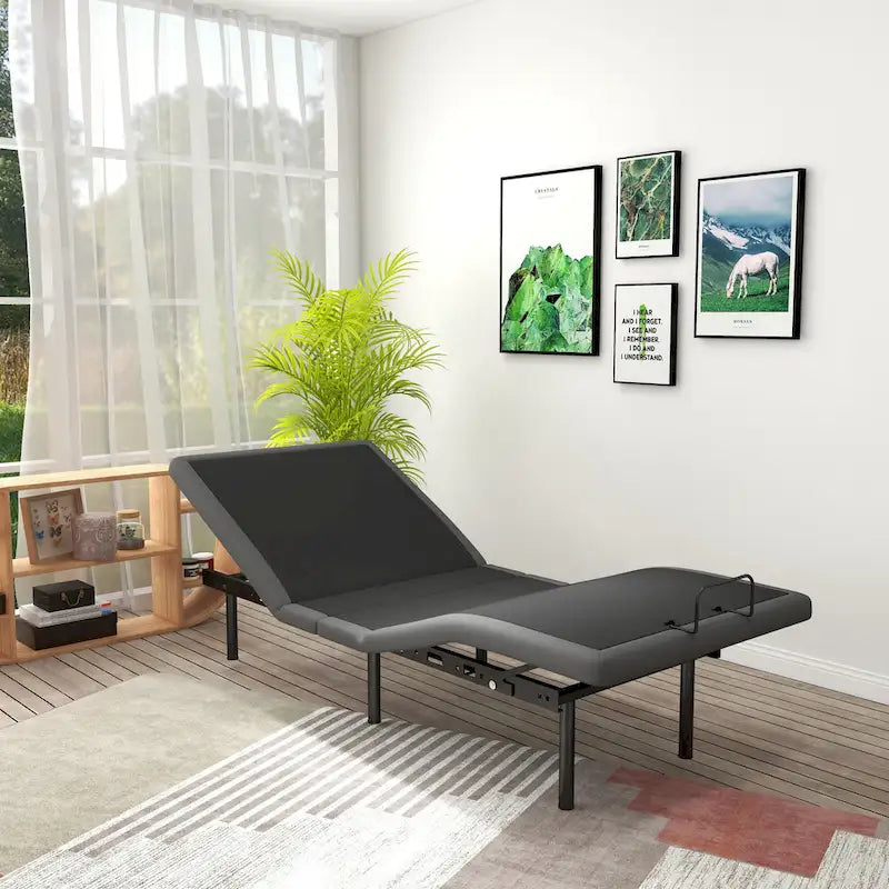Adjustable Bed Frame with Wireless Remote