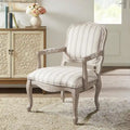 Madison Park Charlotte Natural Camel Back Exposed Wood Chair