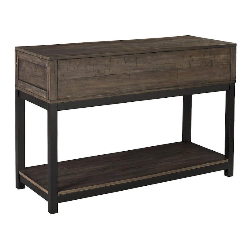 Signature Design by Ashley Denisenko Casual Sofa Table Grayish Brown