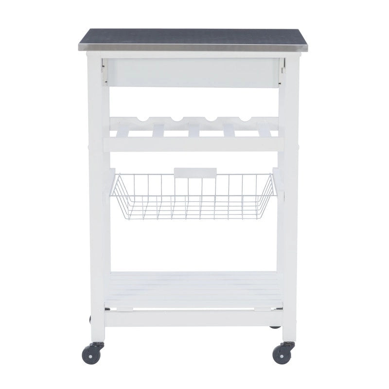 Jake Compact Mobile Rolling Kitchen Cart