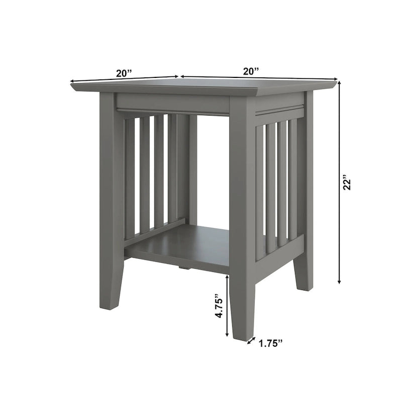 AFI Mission End Table