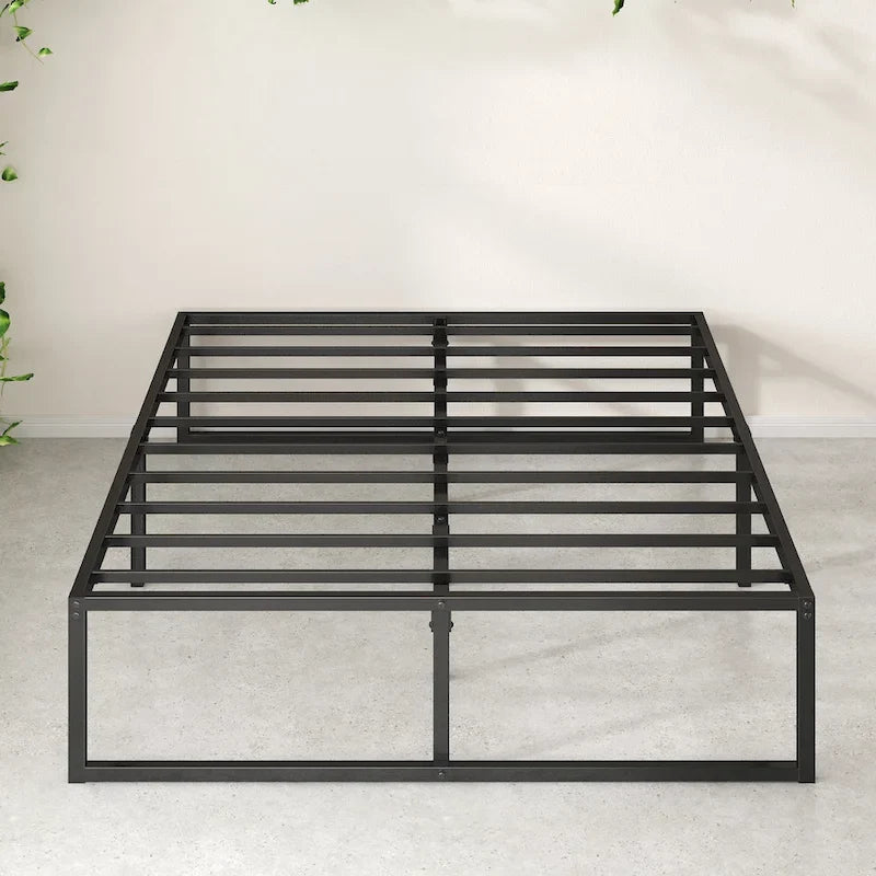 Priage by Zinus Black Metal 14-inch Platform Bed