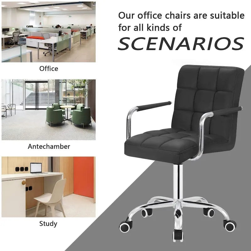 Homall Office Chair Adjustable Height Office Desk Chair