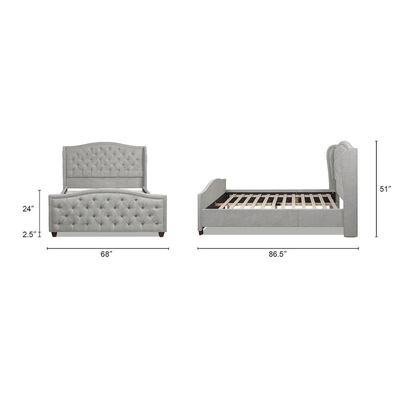 Jennifer Taylor Home Fontana Platform Bed