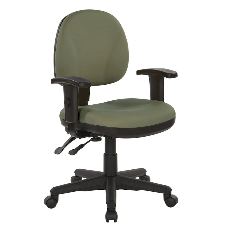 Sculptured Ergonomic Fabricated Office Chair