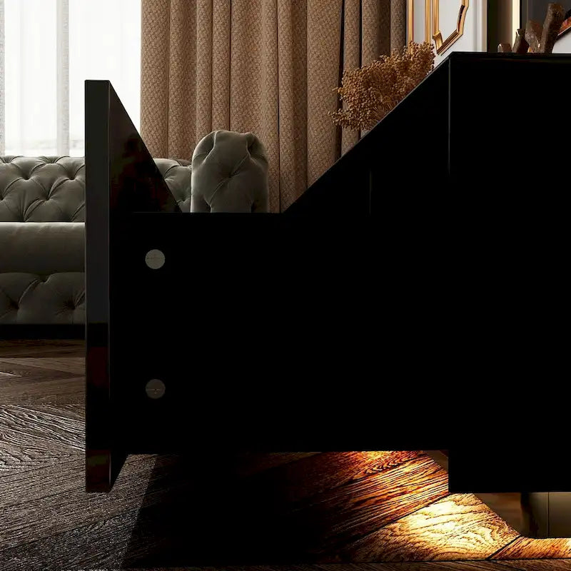 70.9 Wall-Mounted Media Console Chic Storage Solution Home Theaters