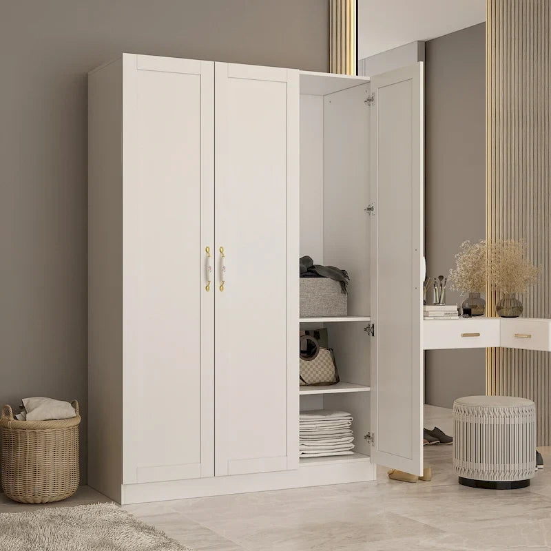 Kerrogee Grand Wardrobe/Armoire/Closet , 47.2 W x 70.9 H x 17.7 D