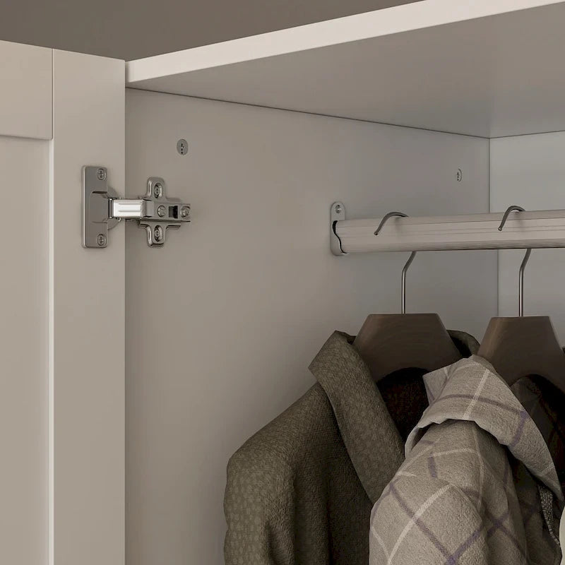 Kerrogee Grand Wardrobe/Armoire/Closet , 47.2 W x 70.9 H x 17.7 D