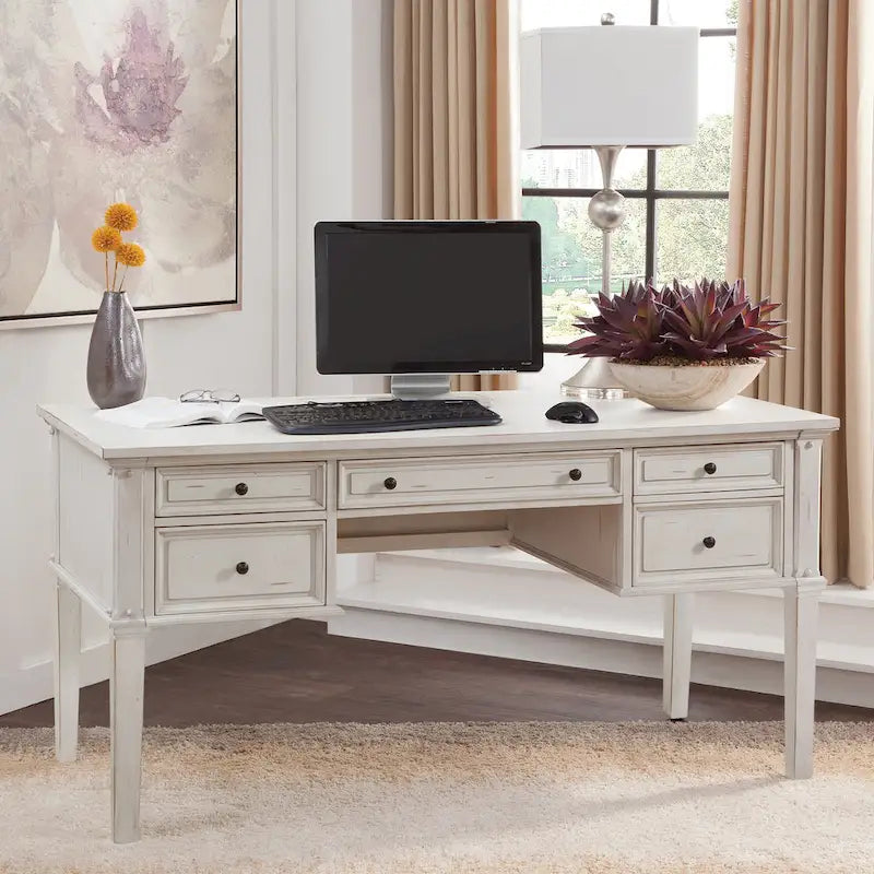 Harbor Point Vintage 60-inch Storage Desk