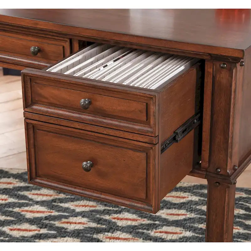 Harbor Point Vintage 60-inch Storage Desk