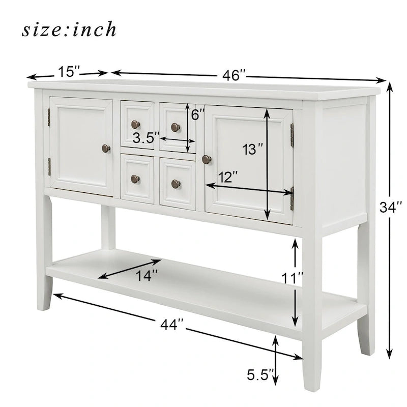 Copper Grove Polten Console Table