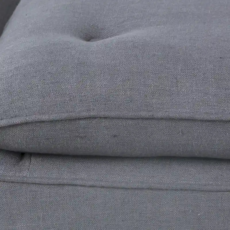 Newcastle Fabric Tufted Bench