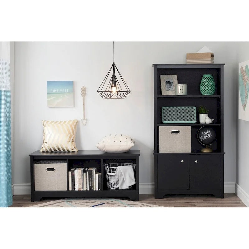 South Shore Vito Cubby Storage Bench