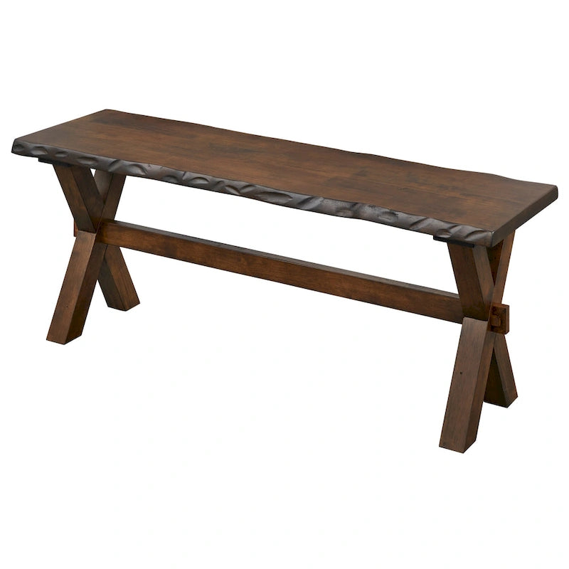 Simple Living Mandeville 4-piece Solid Wood Dining Set with Bench