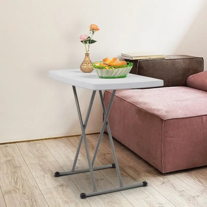 Karlhome 30 HDPE Adjustable Folding Table