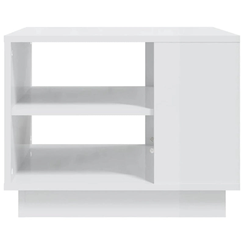 vidaXL Coffee Table Accent End Side Sofa Table for Living Room Engineered Wood - 21.7 x 21.7 x 16.9
