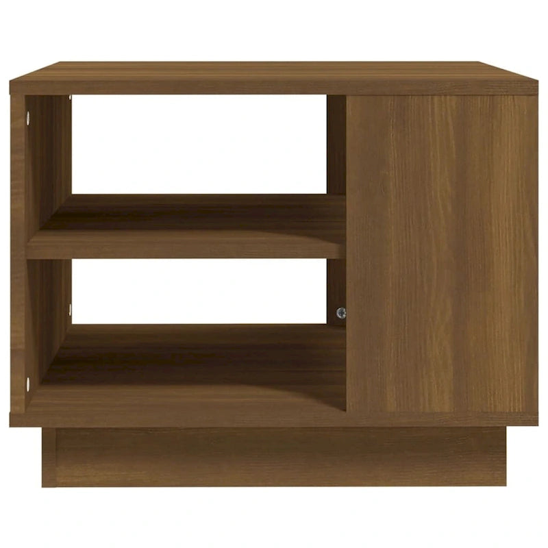 vidaXL Coffee Table Accent End Side Sofa Table for Living Room Engineered Wood - 21.7 x 21.7 x 16.9