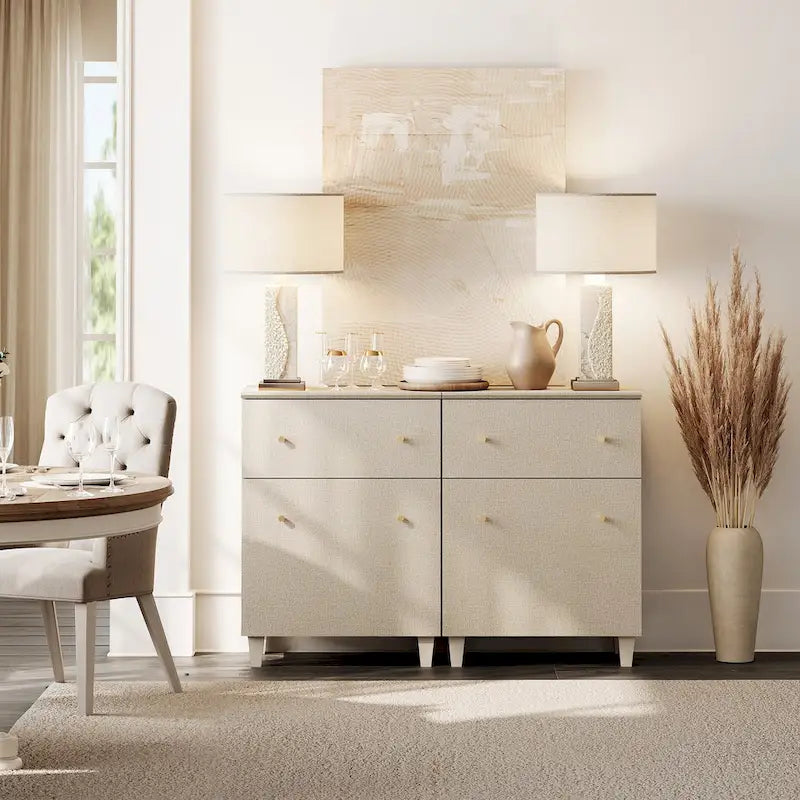 Buffet de rangement avec tiroir et porte pour cuisine, salle à manger